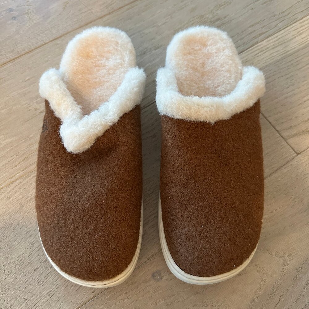 Born Zoe Wool Shearling Slippers